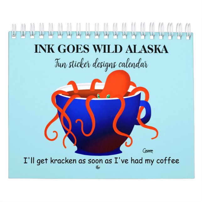 Designs do adesivo diverso - Calendário pequeno (Capa)