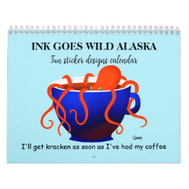 Designs do adesivo Divertido - Calendário Médio