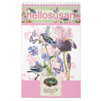 designs hellosusan Calendário de 12 Meses 2026