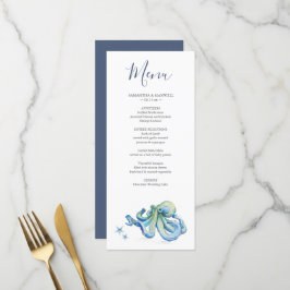 Designs Personalizados de Menu de Casamentos de Pr