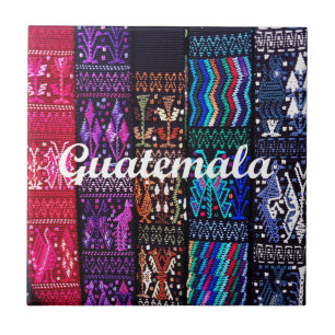 designs têxteis da Guatemala.