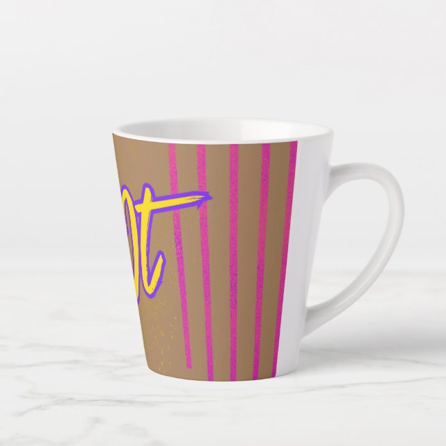 Designs únicos da caneca latta no Zazzle (Direita)