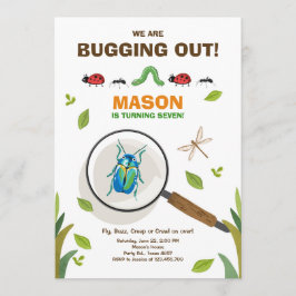 Desinsetar para fora o inseto do convite do