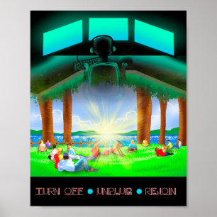 Desligar, Desligar, Recolher Poster