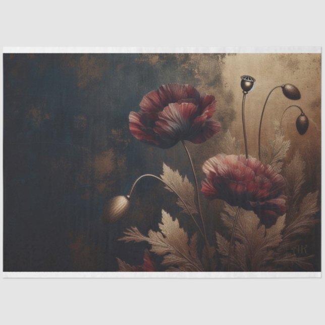 Desligar Papel Tecidual Cristo Dourado Flor de Pas (Frente )