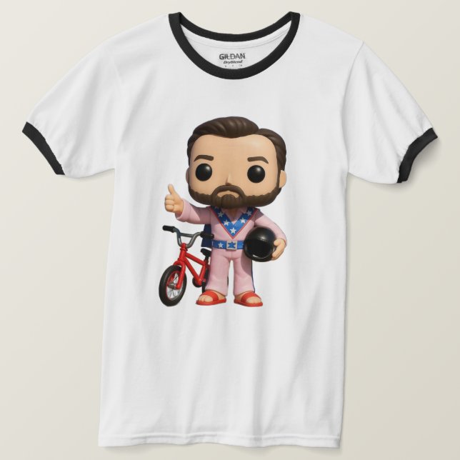 DESLIGUE A CAMISA DE POP! Design RINGER! (Frente do Design)