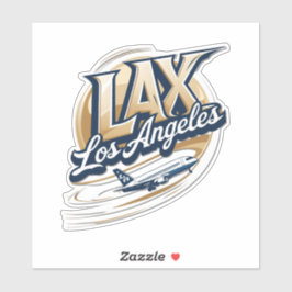 Desligue com este adesivo de código do aeroporto L