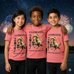 Deslumbrante Ano Novo Chinês Vermelho Dourado do B