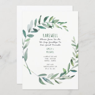 Despedida de Saída de Azeitona Convite de festas