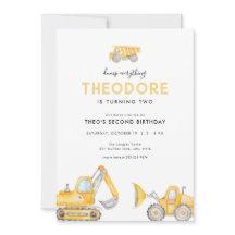 Despejar Tudo Construindo Convites de Aniversário