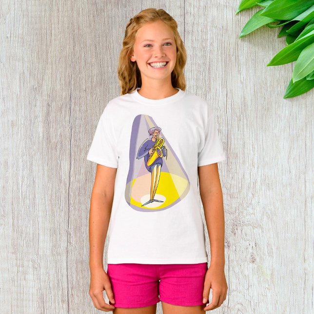Destaque De Uma Camisa De Música (Criador carregado)