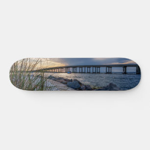 Destin East Pass Pôr do sol Skateboard