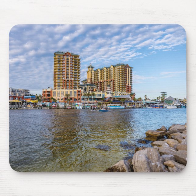 Destin Harbour Boardwalk Mousepad (Frente)