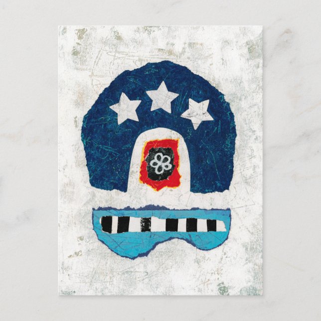 Destinado a Ser um Cartão Postal - Arte Abstrata (Frente)