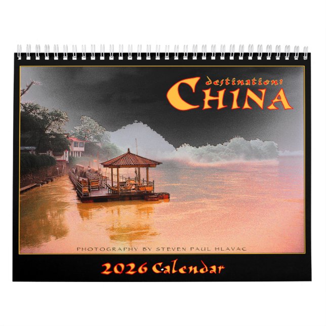 Destino 2026: Calendário da Parede da China (Capa)