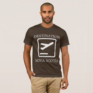 Destino à camisa da Nova Escócia na Costa Leste