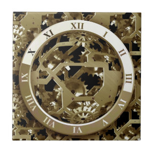 Destino de Arte Digital Design do Gears Clock Offi