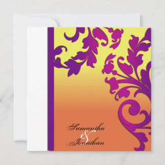 Destino Tropical de Convite de Casamento