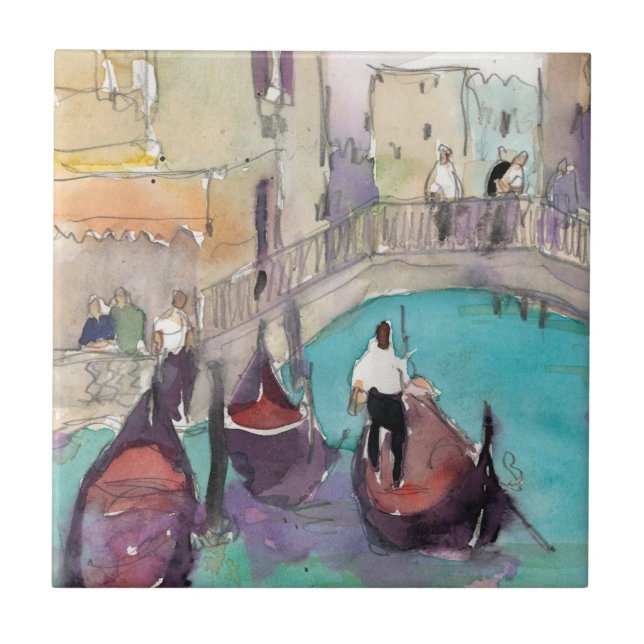 Destinos | Watercolor Venice Gondola Ride (Frente)
