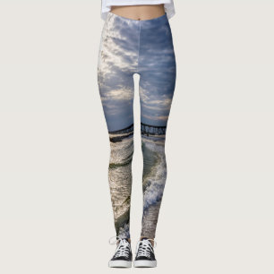 Destrin Florida Evening Waves Leggings