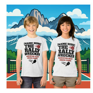 Destruidor de Ralis de Pickleball com Nome Persona