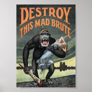 Destruir Este Mad Brute Poster