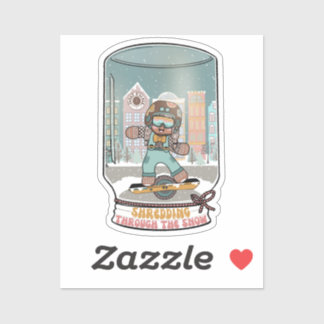 Destruir o adesivo de neve 2