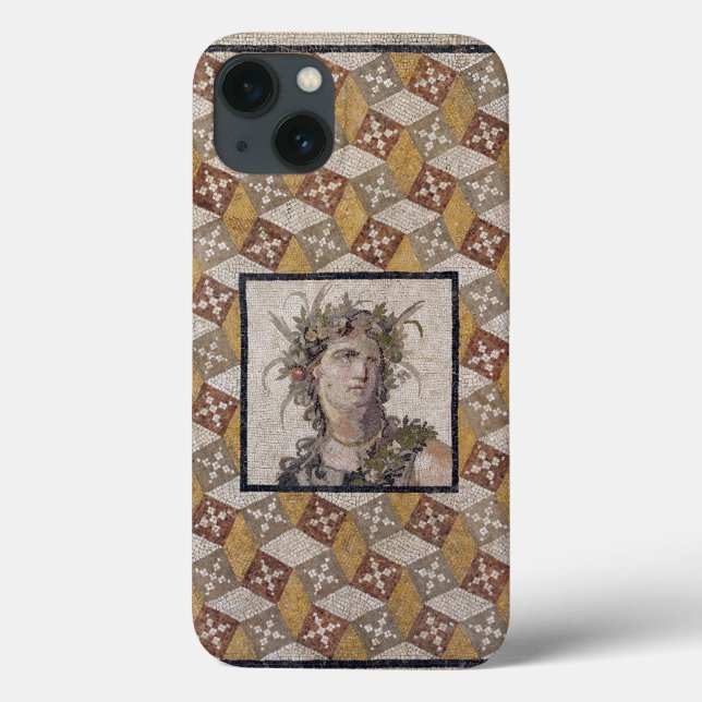 Detail of a Roman Mosaic Floor Panel Ipad case (Verso)