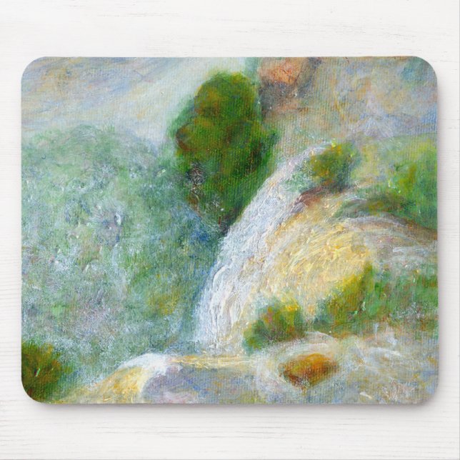 Detalhe, cachoeira na névoa, Mousepad (Frente)