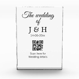 Detalhe da digitalização do código QR do nome do c