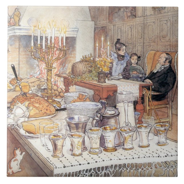 Detalhe da Véspera de Natal (Natal Tradicional Sue (Frente)