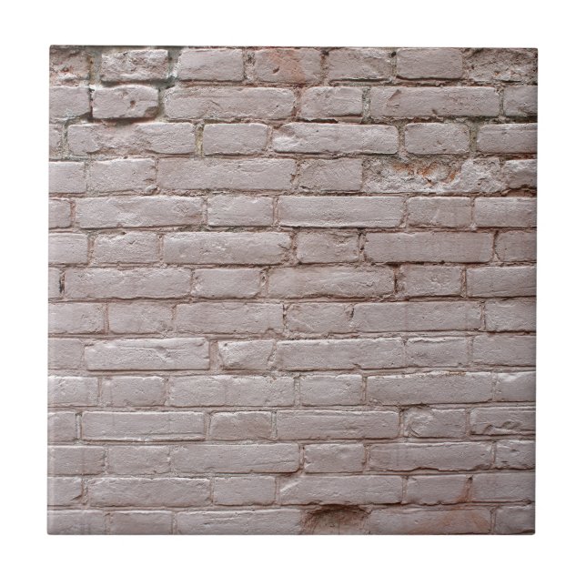 Detalhe de uma parede dos tijolos bege velhos da (Frente)