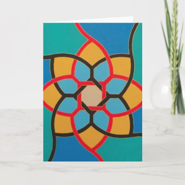 Detalhe II de Todas as Coisas Se Separam - Cartão (Frente)