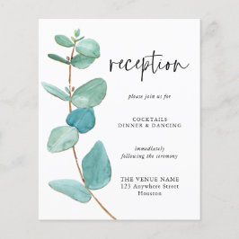 Detalhes da Recepção de Casamento com Eucalipto Az