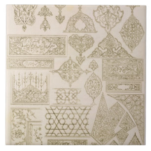 Detalhes de ornamentação para os braços, beiras