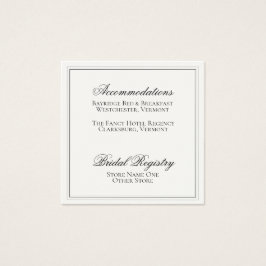 Detalhes do Casamento Branco e Preto Elegante