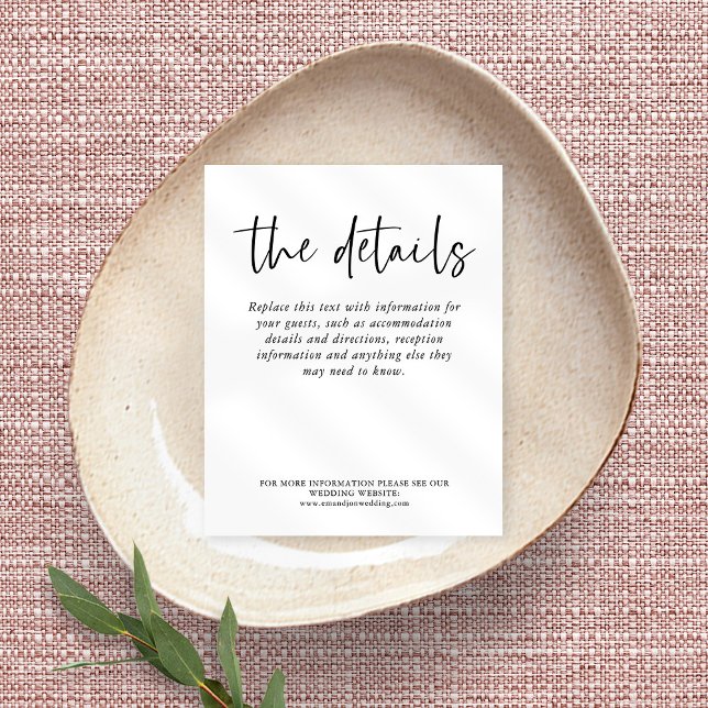 Detalhes do Casamento Branco Preto do Orçamento (Criador carregado)