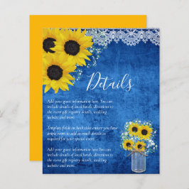 Detalhes do Casamento com Girassóis Rústicos no OR