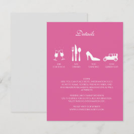 Detalhes do Casamento de Peonias Convite