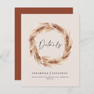 Detalhes do casamento do celeiro de vassoura moder