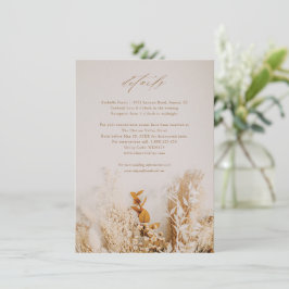 Detalhes do Casamento do Script Floral Boho