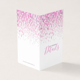 Detalhes do casamento mapa de programação de cinza