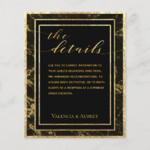 Detalhes do Casamento Noites em Granito e Ouro - E