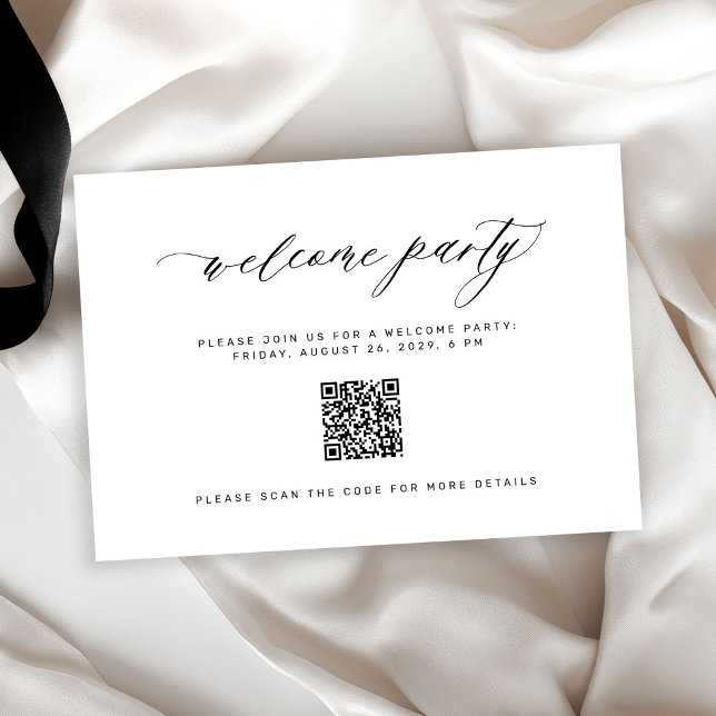 detalhes do convite do código QR da festa de boas- (Criador carregado)