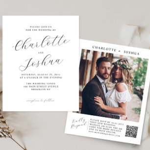 Detalhes do Elegante de Orçamento Minimalista QR F