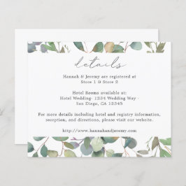 Detalhes do Eucalyptus Russo do Orçamento