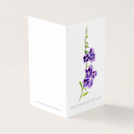 Detalhes do evento de casamento mapa do cronograma