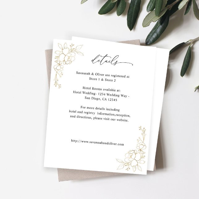 Detalhes do Floral Vinculado Dourado do Orçamento (Criador carregado)