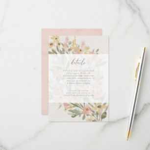 Detalhes do Jardim Flourando Inserir Placa RSVP