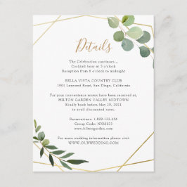 Detalhes Geométricos da Informação sobre o Eucalyp